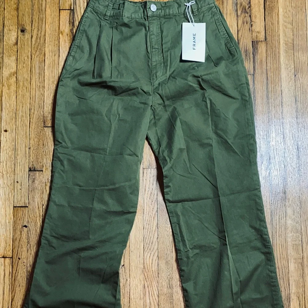 FRAME PLEATED CHINO SURPLUS PANT SIZE 25 - Picture 11 of 15